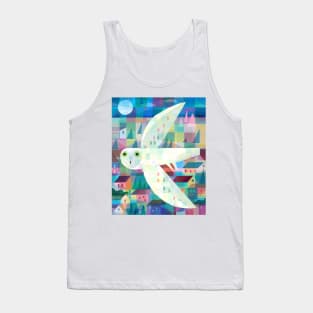 Owl over Town Tank Top